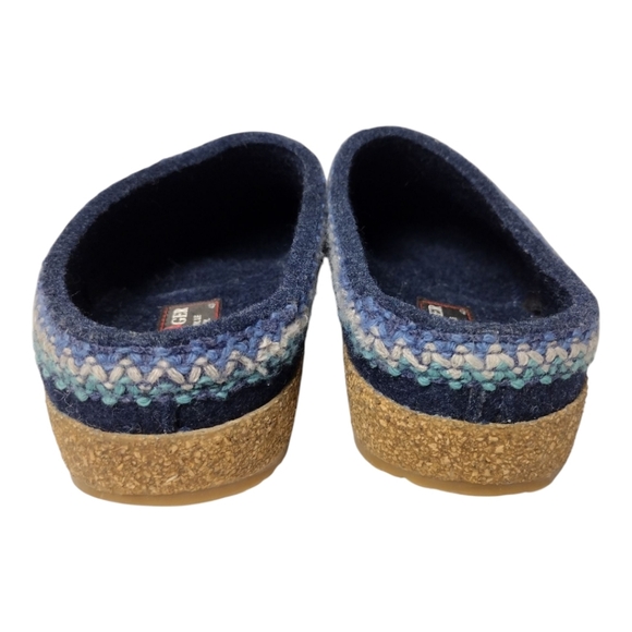 Haflinger Zigzag Wool Clog Size 40 - Picture 6 of 10